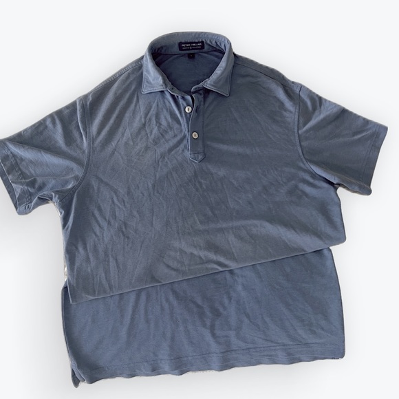 Peter Millar Other - Peter Millar Crown Crafter Men’s Polo Shirt Blue Size Small.